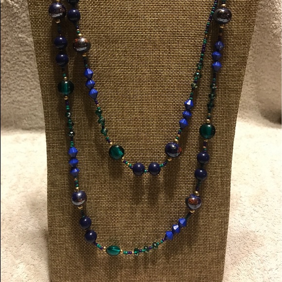 Premier Designs - Colbalt Necklace - Picture 1 of 2